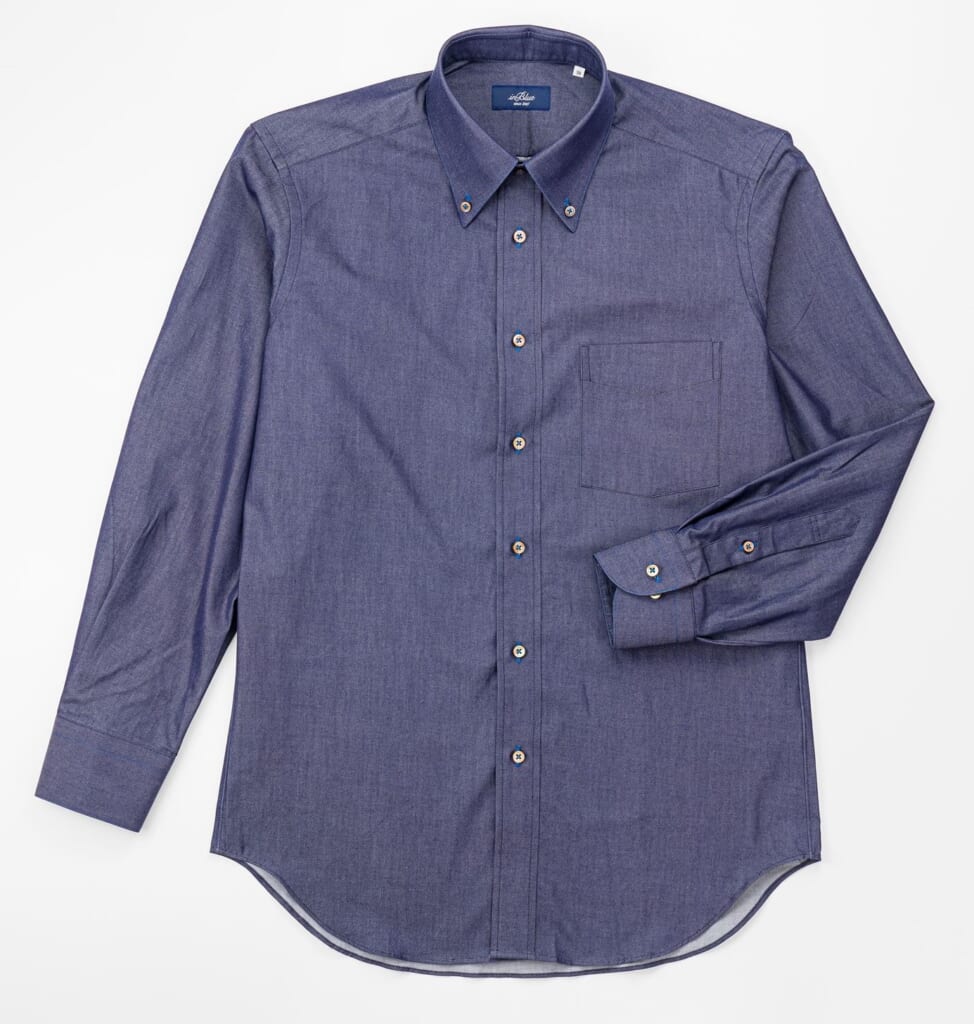 ベーシックデニムシャツSNSH10100-004 | 世界初デニムスーツ専門  